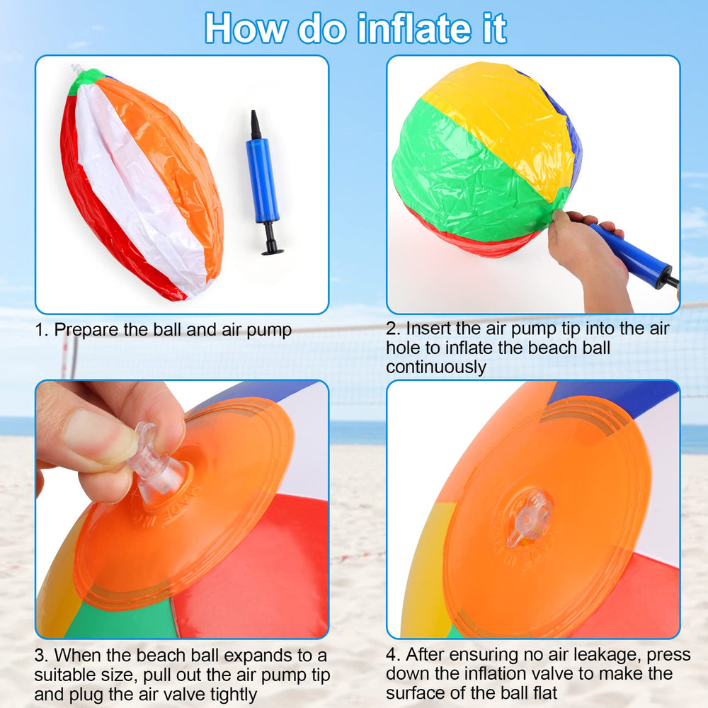 Rindion beach party decoration gifts featuring rainbow balls