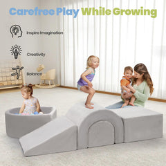 Rinnebbit foam wedge invites climbing with stable support