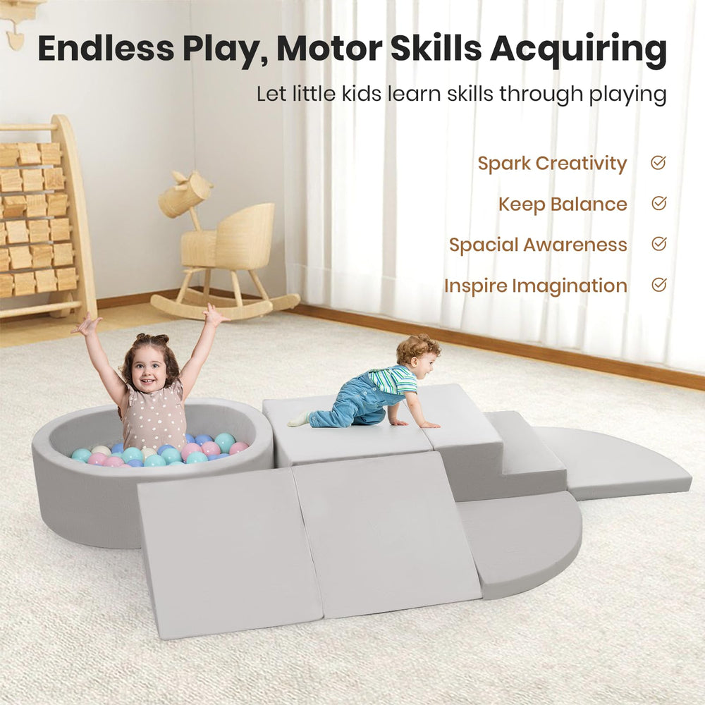 Rinnebbit machine-washable cover in gray simplifies cleaning after play