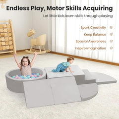 Rinnebbit machine-washable cover in gray simplifies cleaning after play