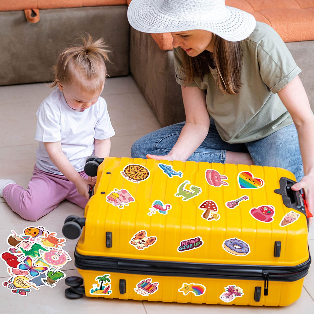RINOLY stickers suit bottles, laptops, skateboards for everyday style.