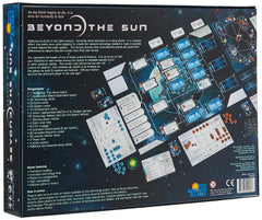 Rio Grande Games Beyond The Sun spacecraft movement to explore new systems.