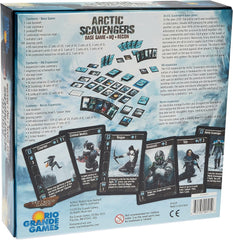 Rio Grande Games Arctic Scavengers Recon expansion components for enhanced reconnaissance