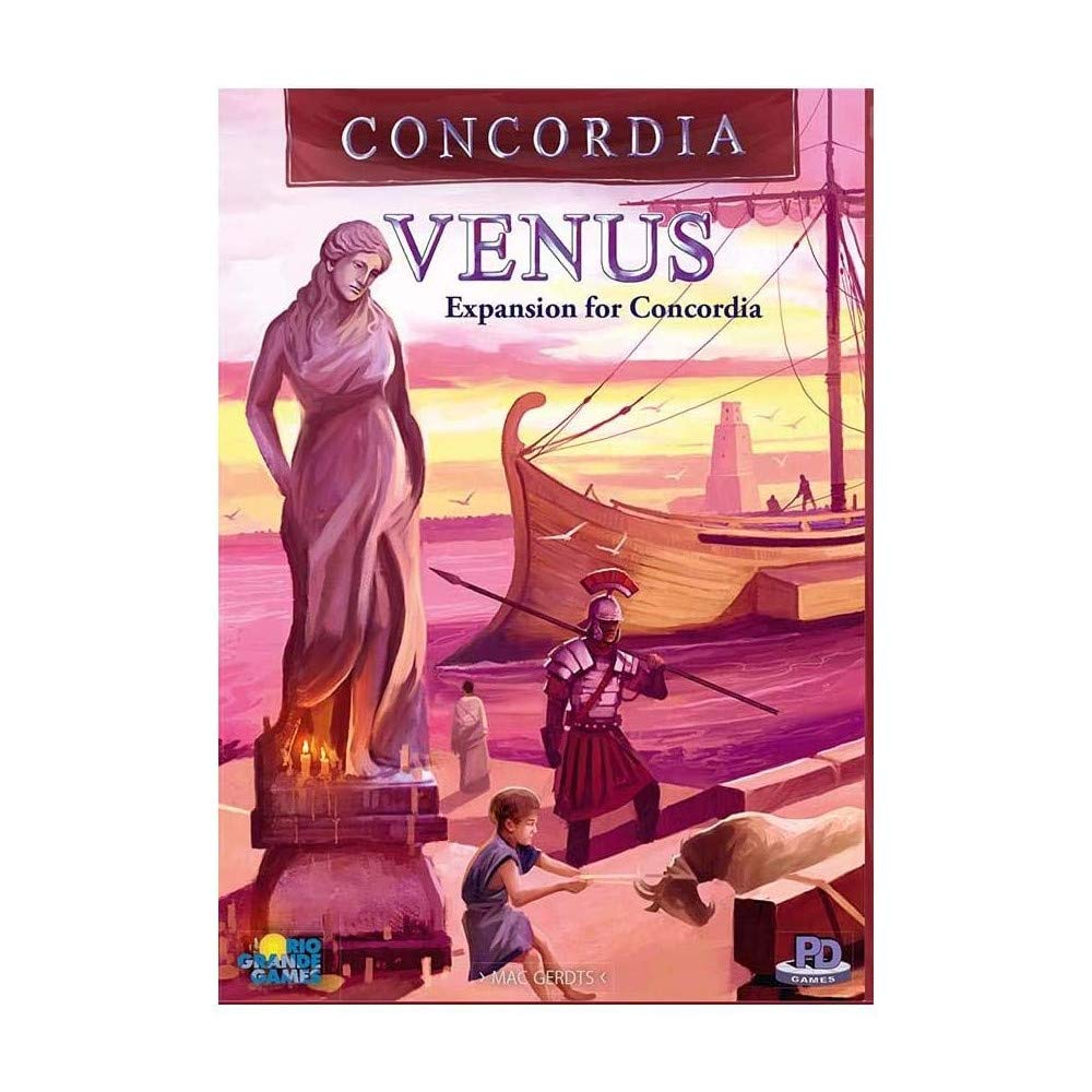 Rio Grande Games Concordia Venus expansion personality cards unlock new tactical options