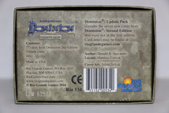 Rio Grande Games Dominion 2nd Edition update covers refresh the look for familiar favorites
