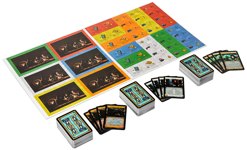 Rio Grande Games Dominion Adventures 60 tokens featured for flexible tactics and varied setups.