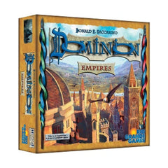Rio Grande Games Dominion Empires Game cards laid out for dynamic empire-building choices.