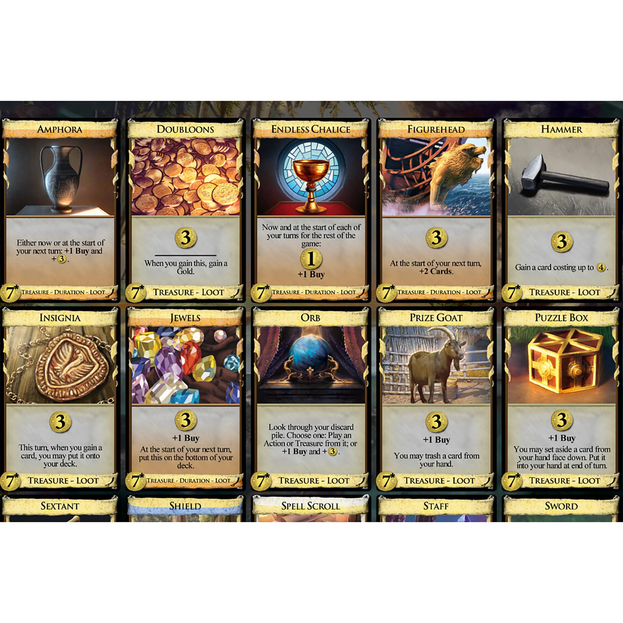 Dominion Plunder duration cards add timing for strategic planning