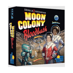 Rio Grande Games Moon Colony Bloodbath: moon colony strategy game scene with tense survival decisions for strategic planning