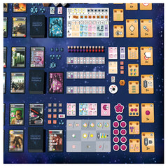 Rio Grande Games Race for the Galaxy expansion contents pack highlights three expansions