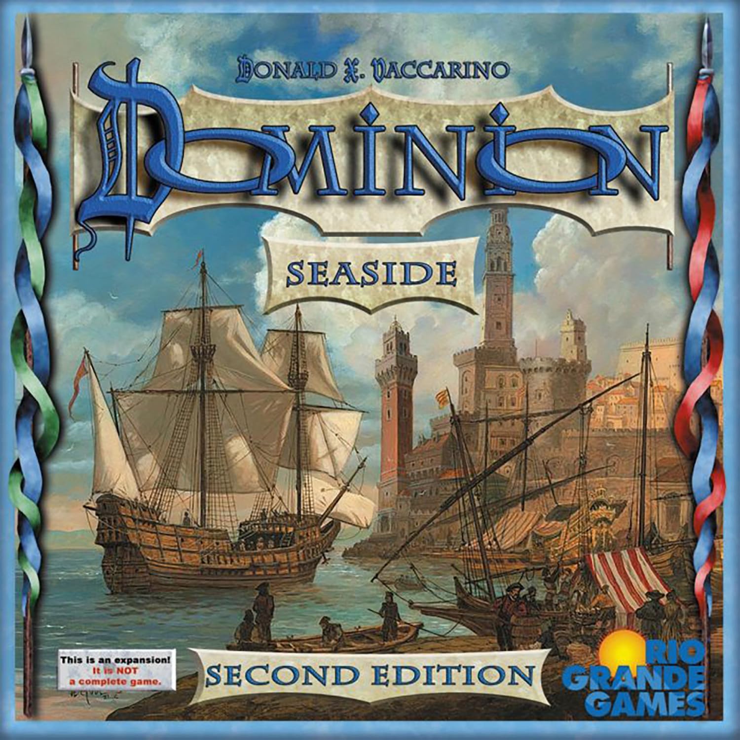 Rio Grande Games Seaside Second Edition tokens for smoother setup and play.