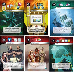Three-layer player boards for Underwater Cities New Discoveries.