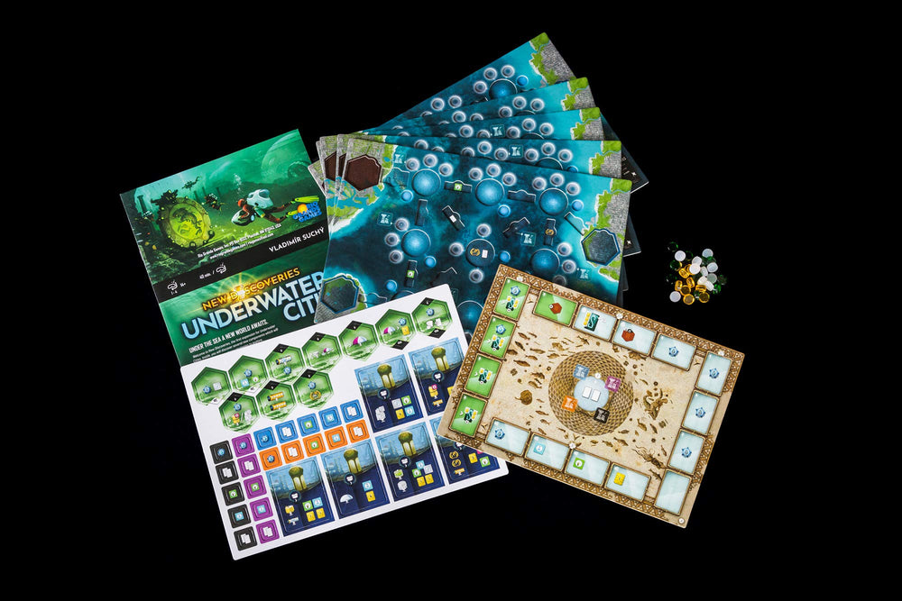52 new cards from Underwater Cities New Discoveries expand choices.