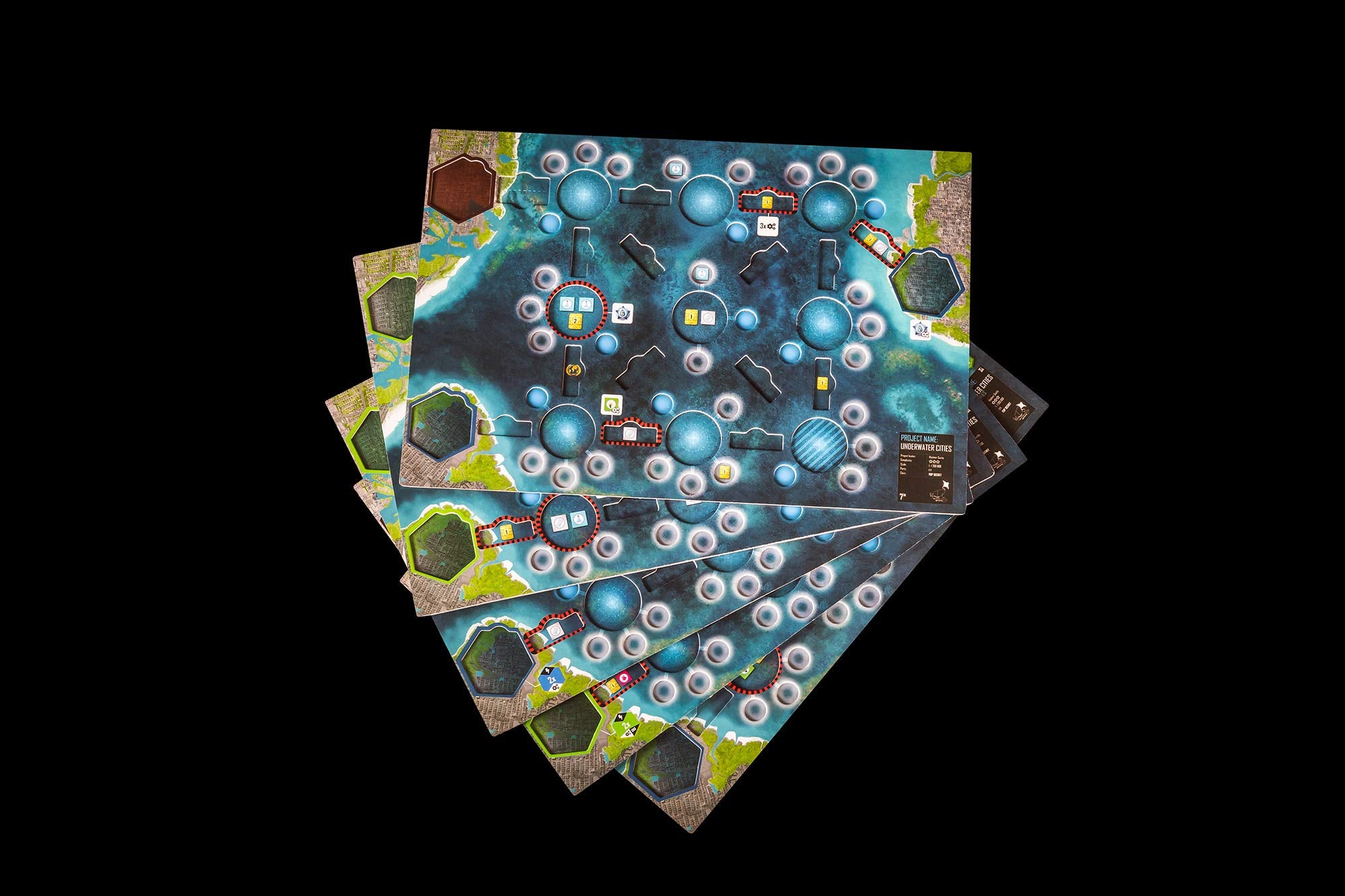 Asymmetric assistants from Underwater Cities New Discoveries add diverse options.