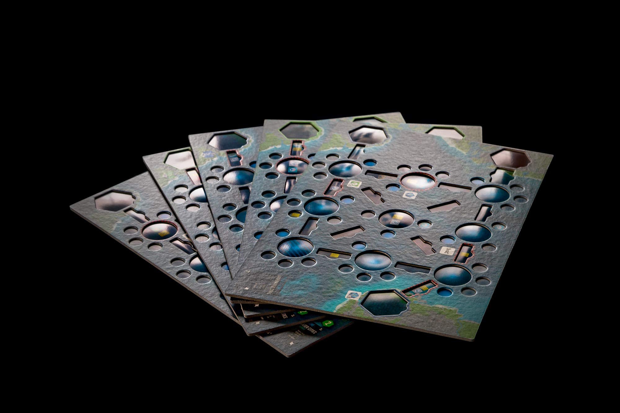 Museum of underwater artifacts board from New Discoveries adds treasure themes.