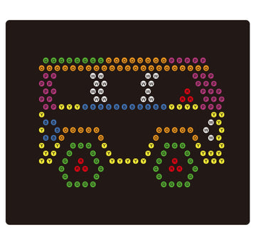 RioRand transportation-themed templates support imaginative storytelling through light art.