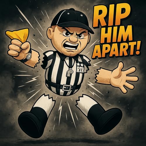 Rip The Ref gag gift that's actually used at Super Bowl parties and fantasy leagues.