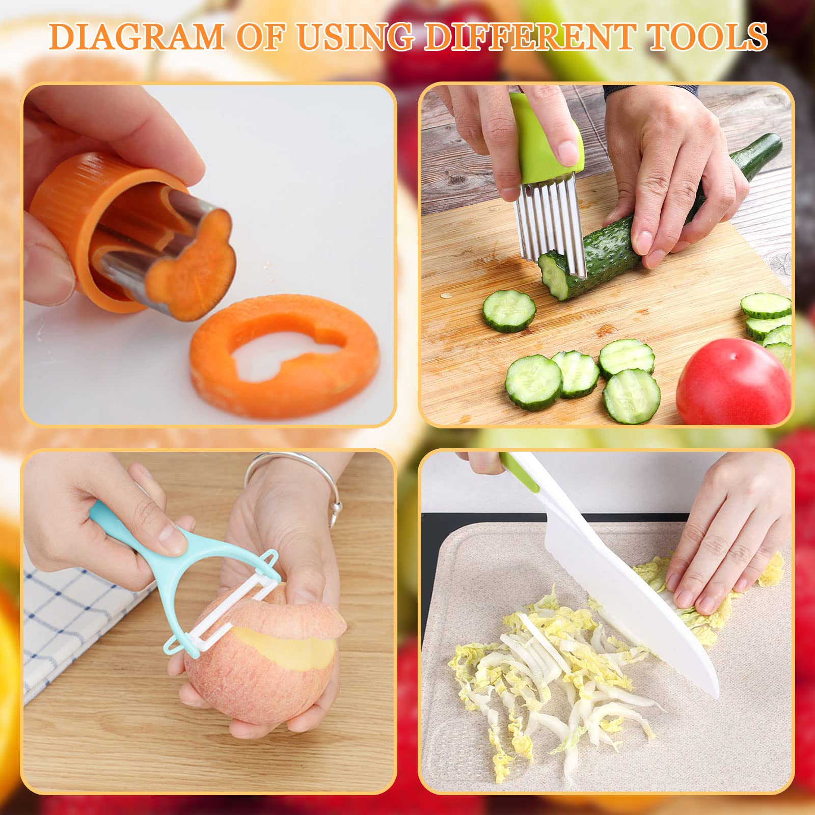 RISICULIS cutting board providing sturdy kid-friendly prep surface