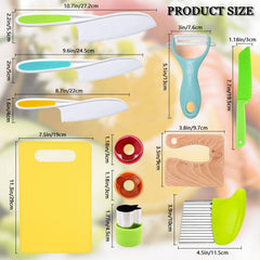 RISICULIS kids cooking knife in use for safe cutting with children