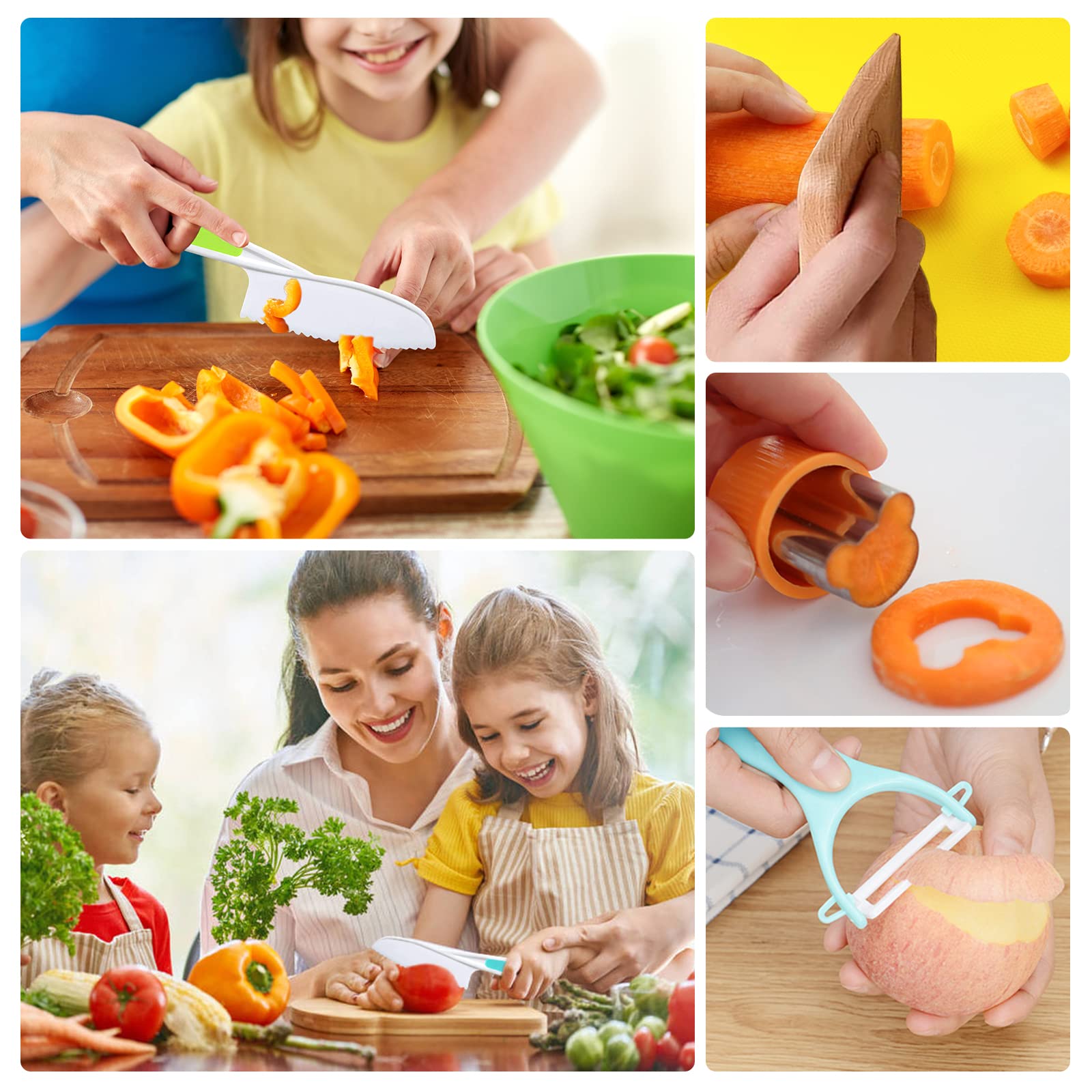 RISICULIS apron keeps kids clean during cooking.