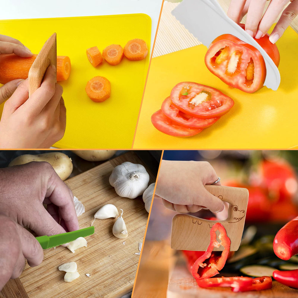 RISICULIS Y-peeler aiding safe peeling for small hands