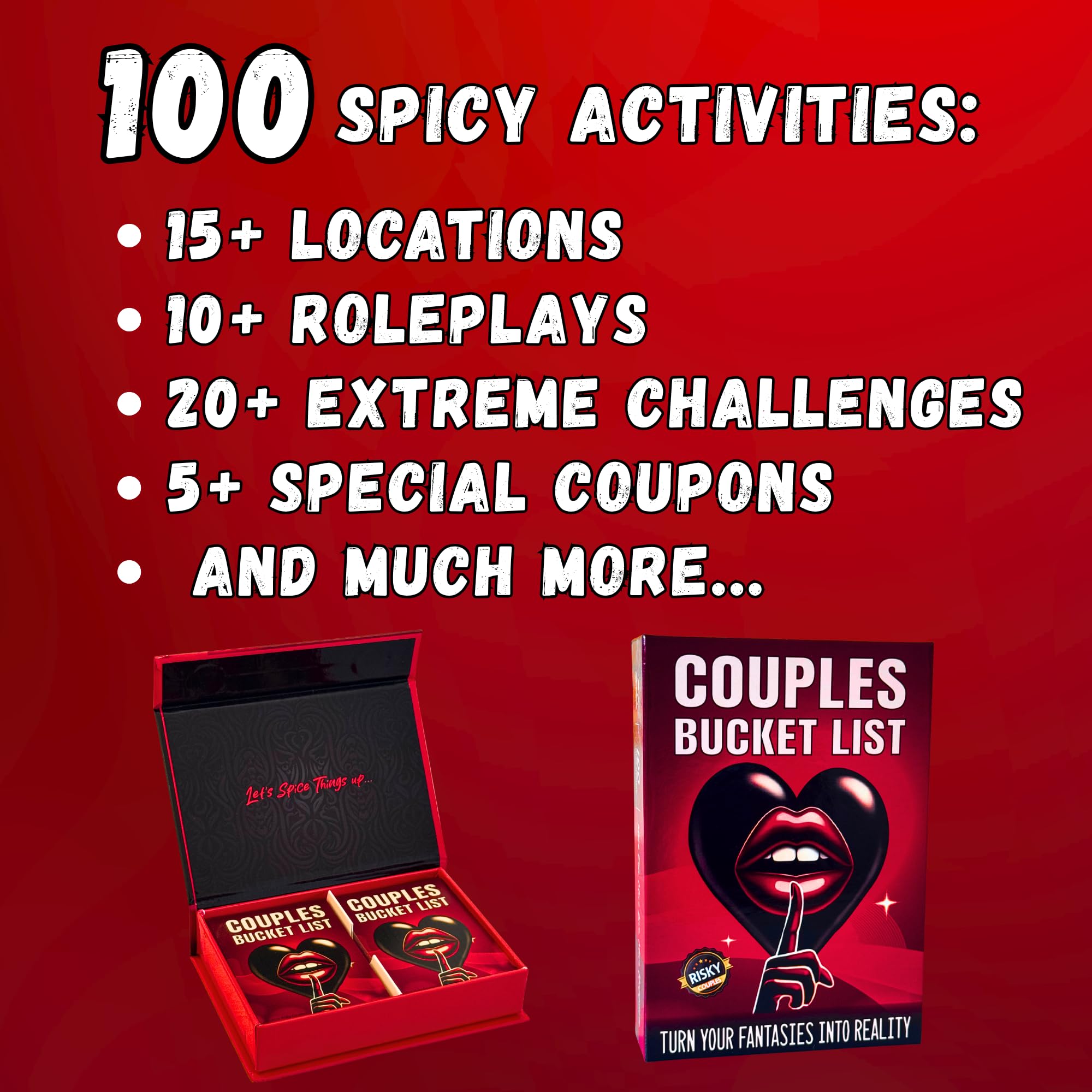 Risky Couples date night card deck boosts romantic evenings.