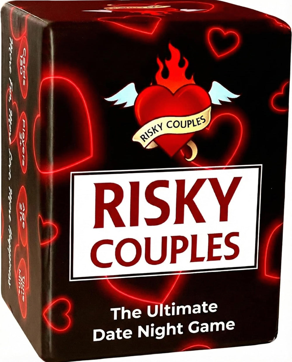 RISKY COUPLES card deck for couples, ideal for immersive date-night conversations.
