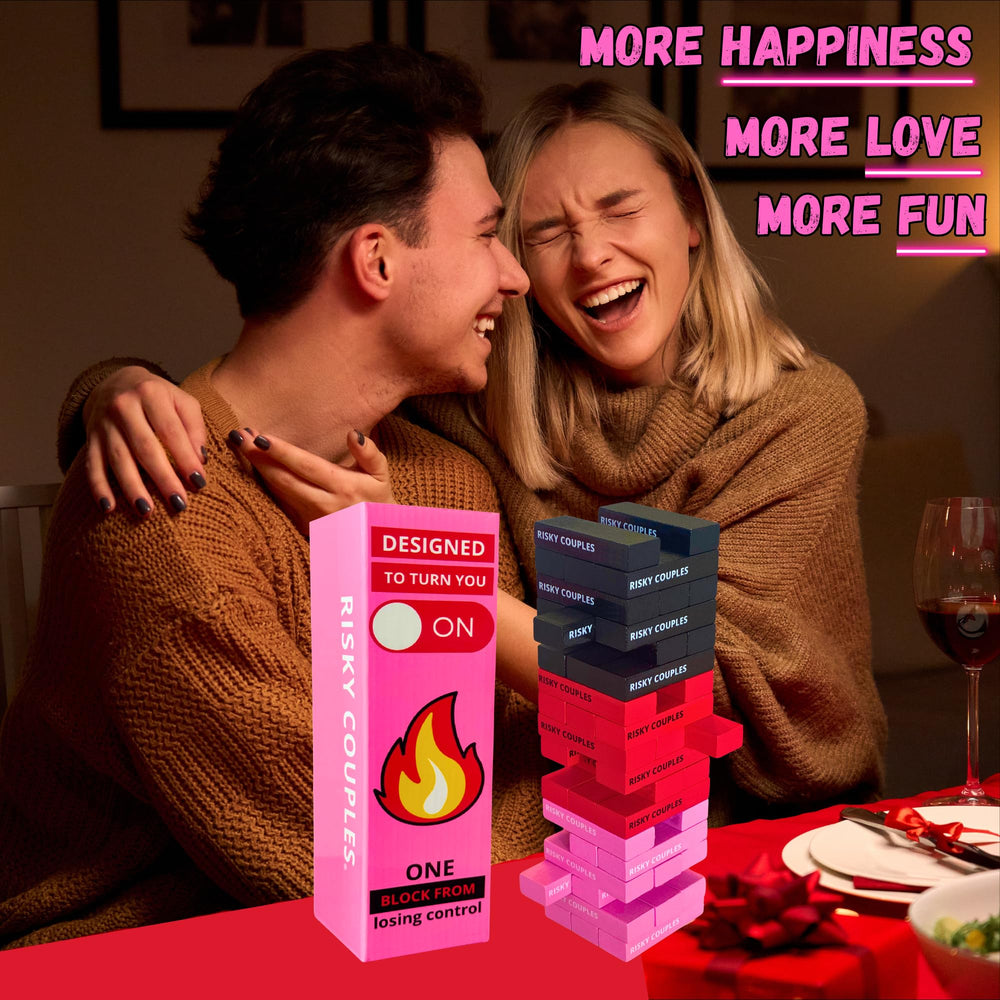 Risky Couples two-ways play option for private or group fun.