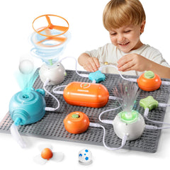 RISUNTOY Circuits Science Kit package shown for safe, hands-on learning benefits