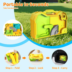 RISUNTOY rotating crane and molds spark imaginative building play.