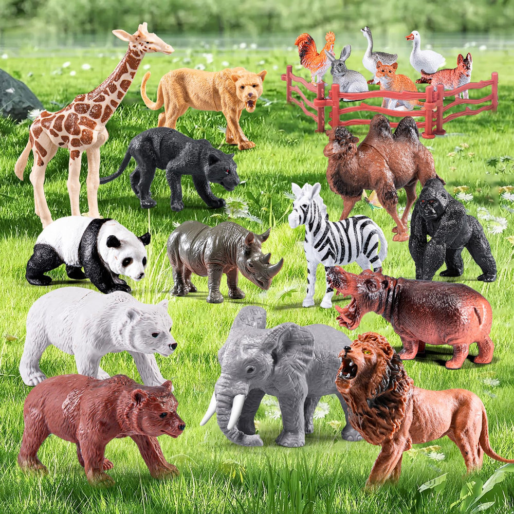 RISUNTOY Safari eggs add playful habitat details to scenes.