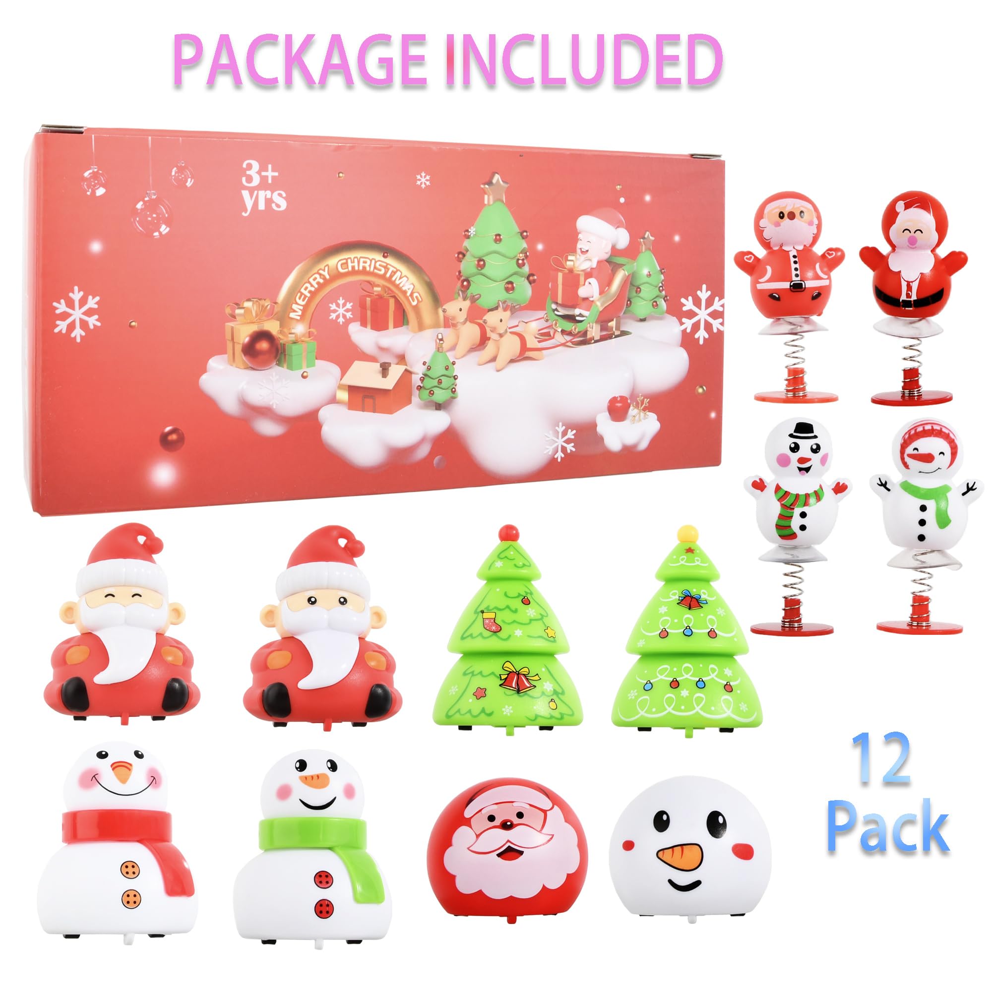 Ritastar Christmas party favors pack featuring seasonal toys for goodie bags.