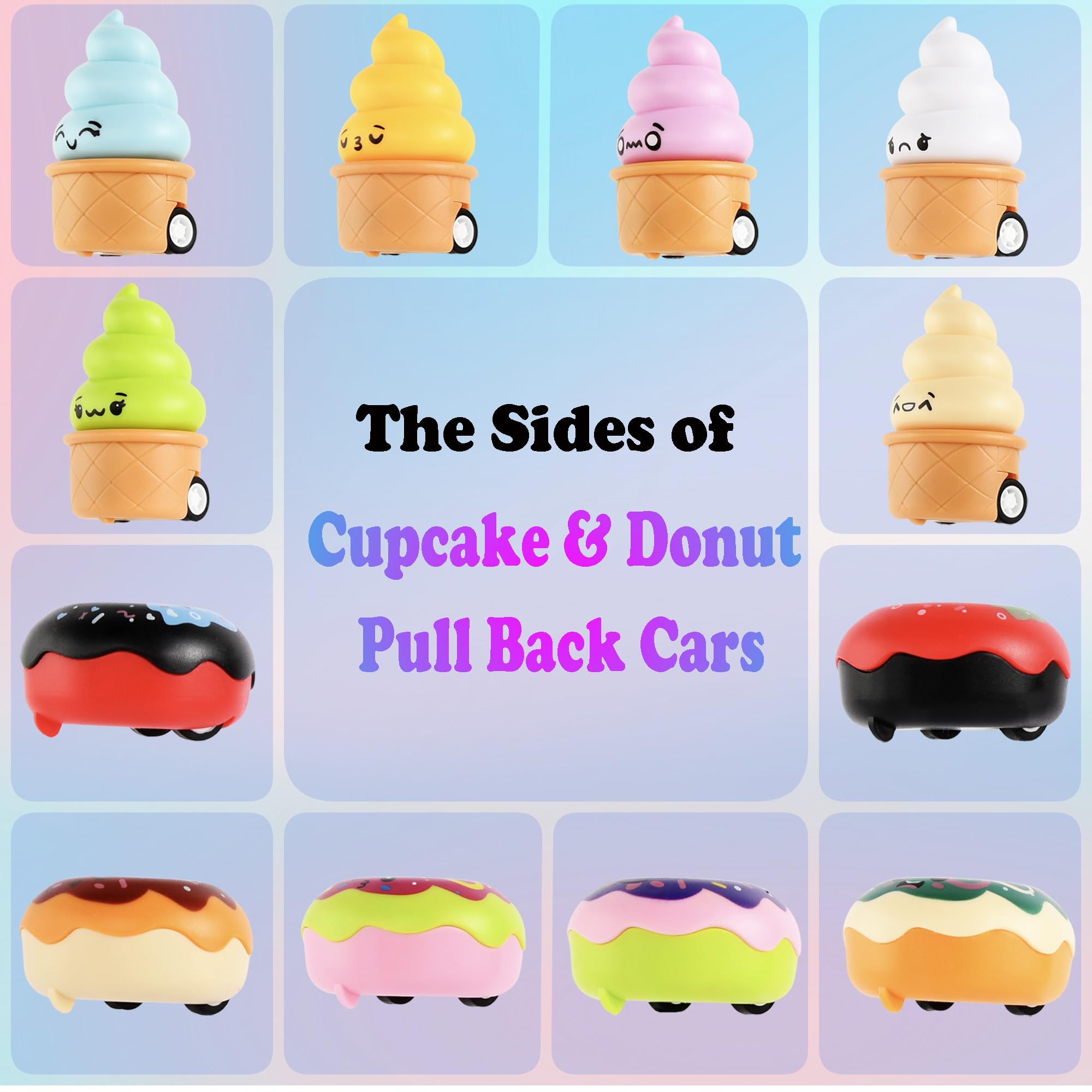 Ritastar cupcake pull-back car design supports imaginative, battery-free playtime