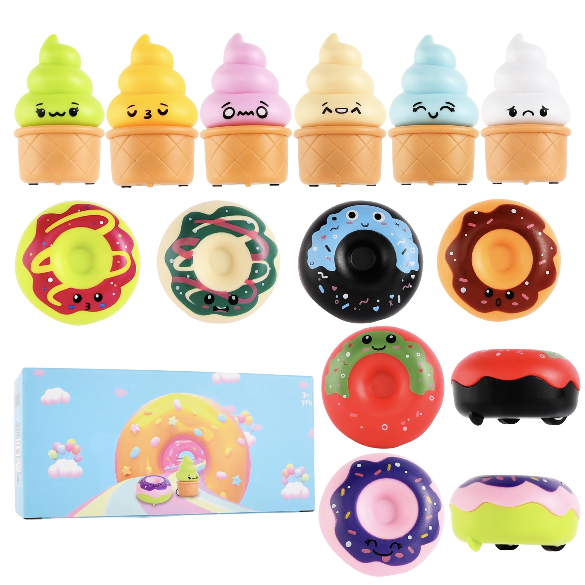 Ritastar donut pull-back car design for safe, engaging toddler play