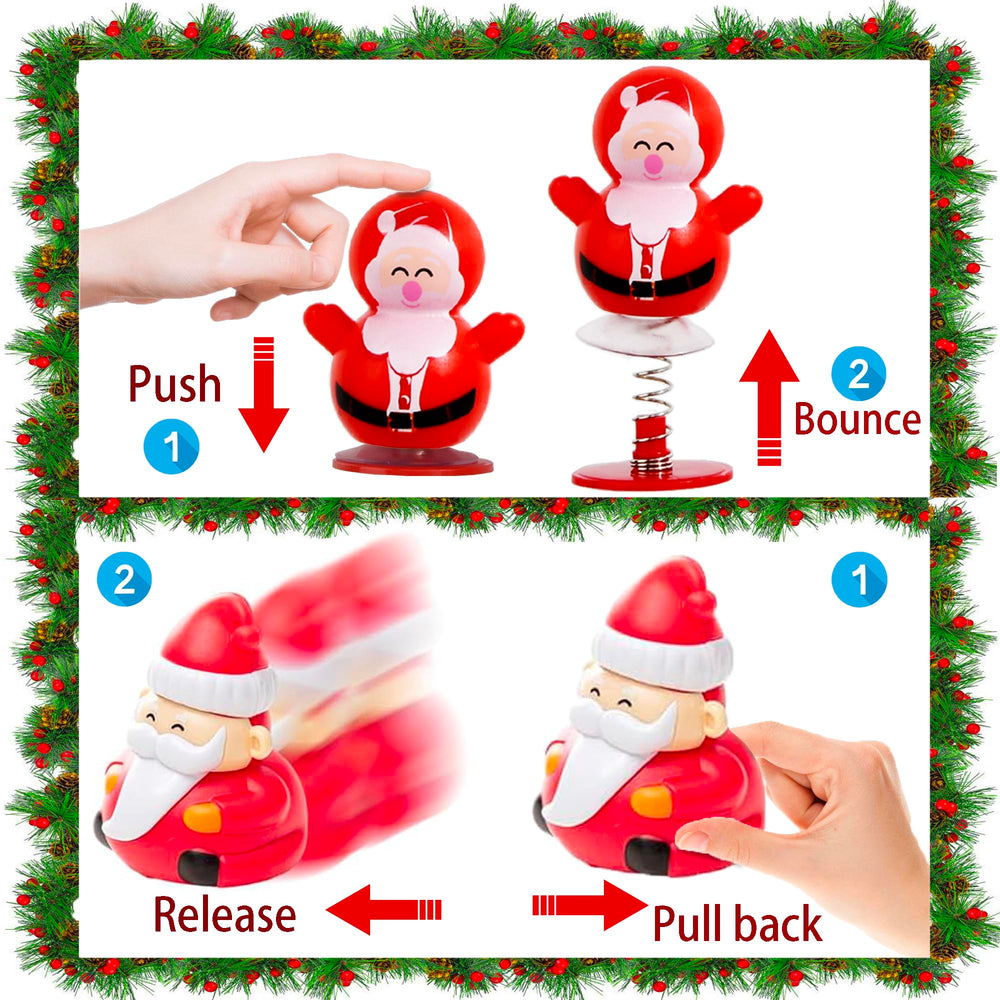 Ritastar small pull-back cars snowman design great for festive party favors.