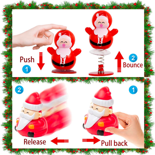 Ritastar small pull-back cars snowman design great for festive party favors.