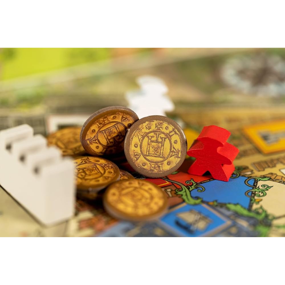 River Horse Noli board game player board—clear turn order and planning space.