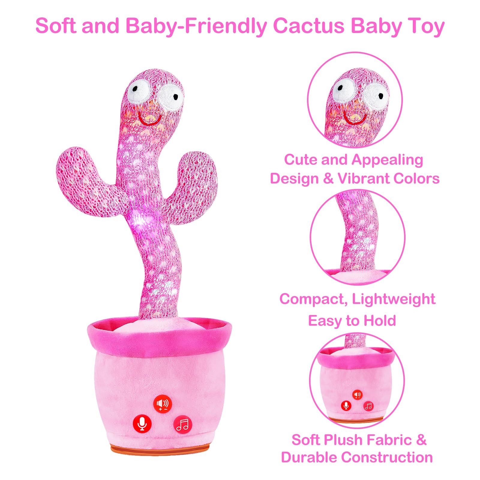 River Mill educational dancing cactus toy combines music and movement for learning