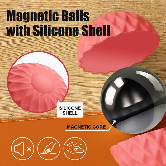 RIVGOT magnetic core inside ball adds satisfying weight and interactivity