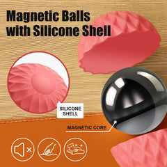 RIVGOT magnetic core inside ball adds satisfying weight and interactivity