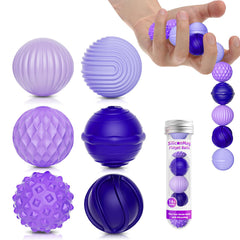 RIVGOT silicone magnetic balls with textured surface for tactile grip and stress relief