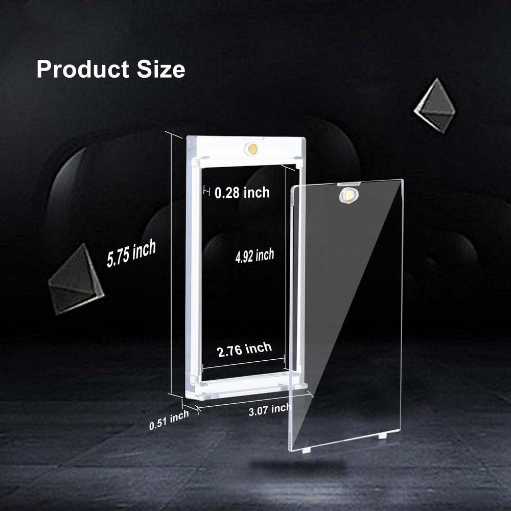 RIXUGIT booster pack magnetic holder dust seal protects cards during storage.