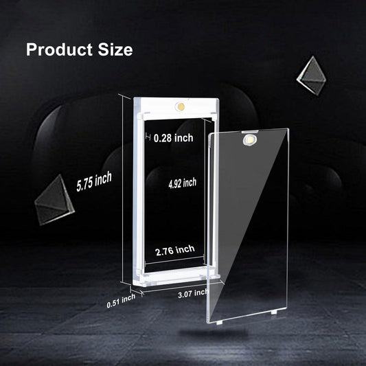 RIXUGIT booster pack magnetic holder dust seal protects cards during storage.