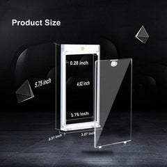 RIXUGIT booster pack magnetic holder dust seal protects cards during storage.