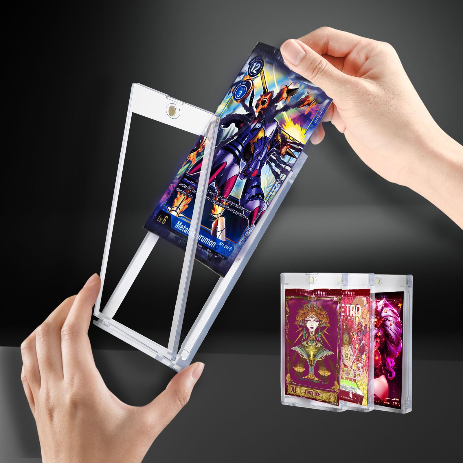 RIXUGIT compact magnetic storage for easy display and organization.