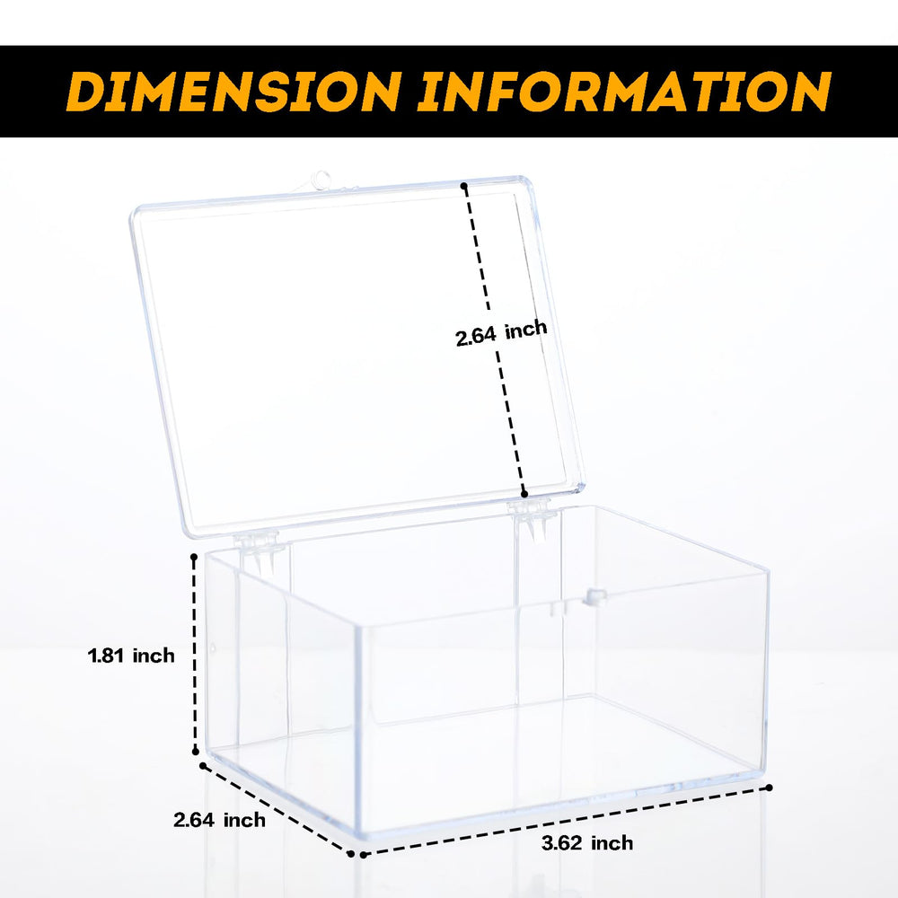 RIXUGIT 100-card capacity box shown open for quick access.