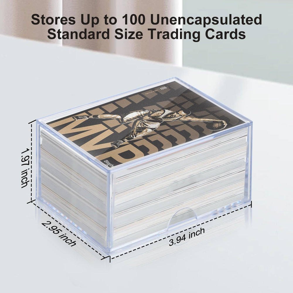 RIXUGIT deck case open showing two-piece storage design