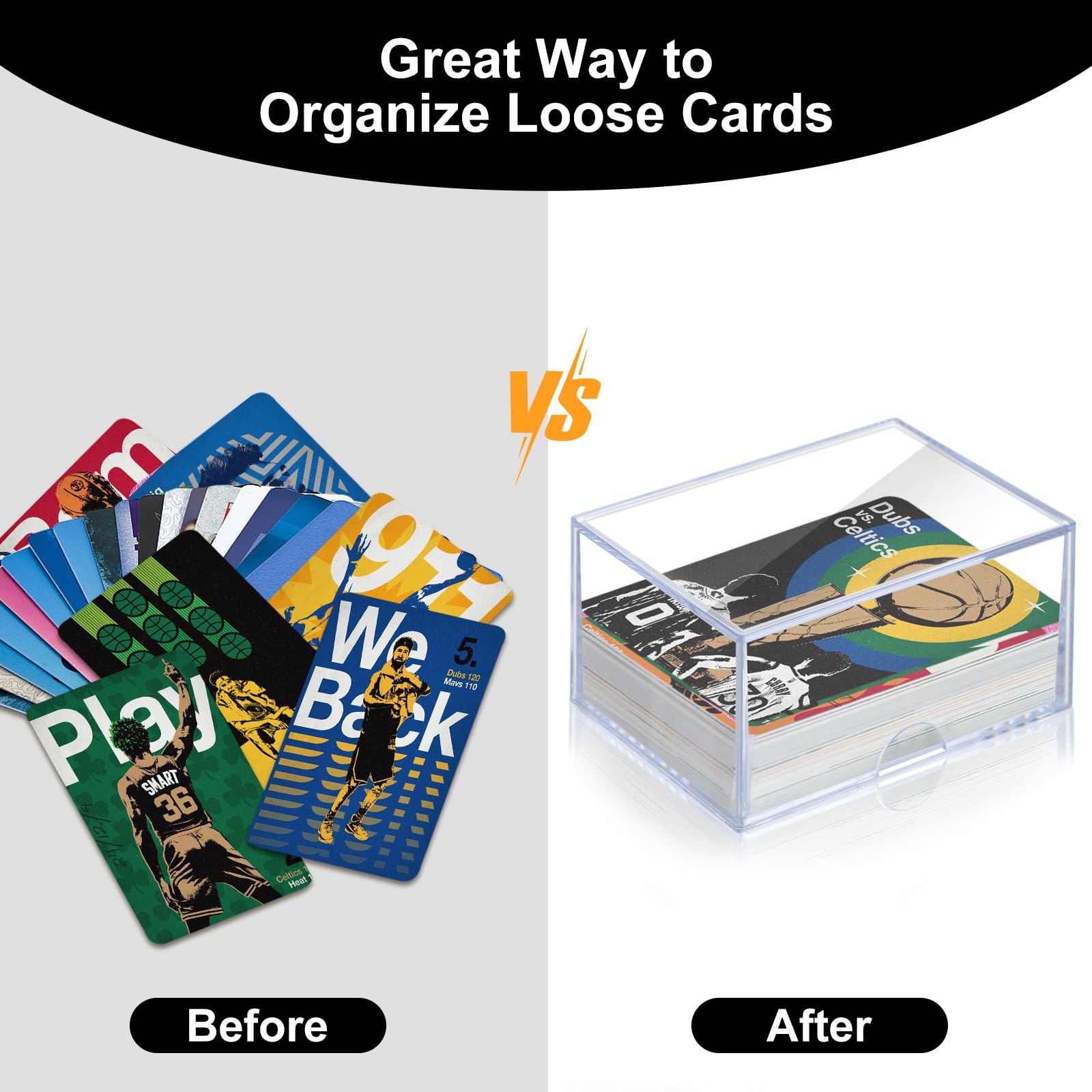 RIXUGIT deck case suitable for sports and gaming cards