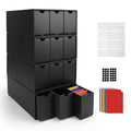 RLAVBL 12-pack card storage box closed for organized collections