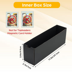 RLAVBL drawer-style organizer open for easy card access
